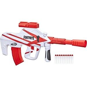 NERF Fortnite B-AR Motorized Dart Blaster With 10-Dart Clip & 10-Elite Darts